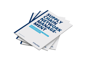 cover mockup white paper Staufen AG concerning supply chain network management
